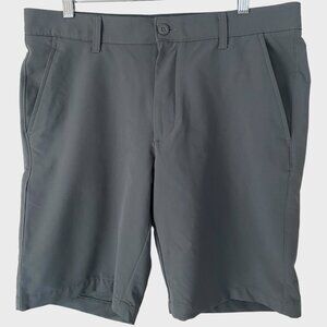 Under Armour Matchplay Golf Short Gray Mens Size 36 Athletic Stretch Activewear